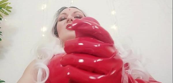  Strapon FemDom POV Video, Xmas Mistress Strap-on Dirty Talk
